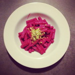 Purple Pasta (with Roasted Beets and Cheese): Monday Meal