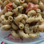 Kale & Scapes Pesto Pasta: Monday Meal