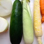 Vegetables ready to be made into a vegan sauce and puree for baby food