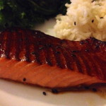Broiled Salmon with Super Easy Asian Marinade and Sauce