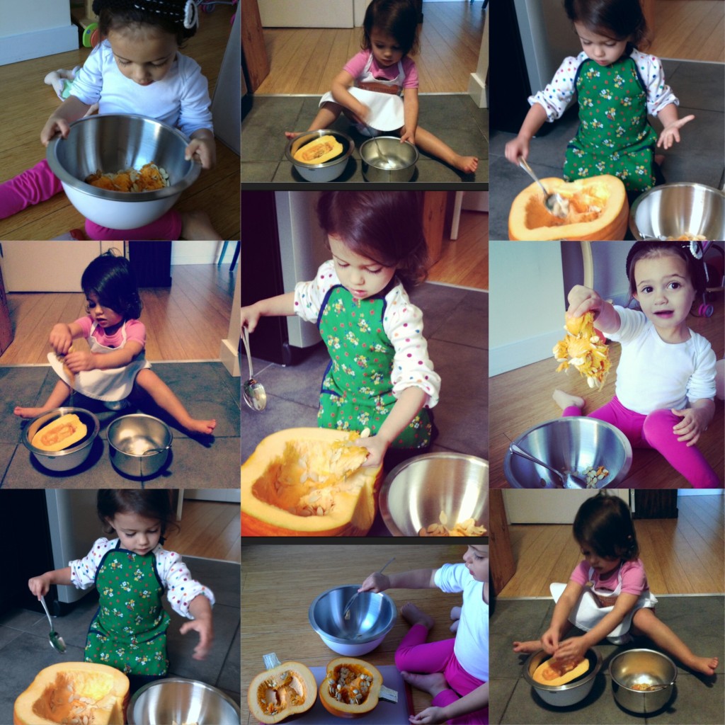 Toddler cooking