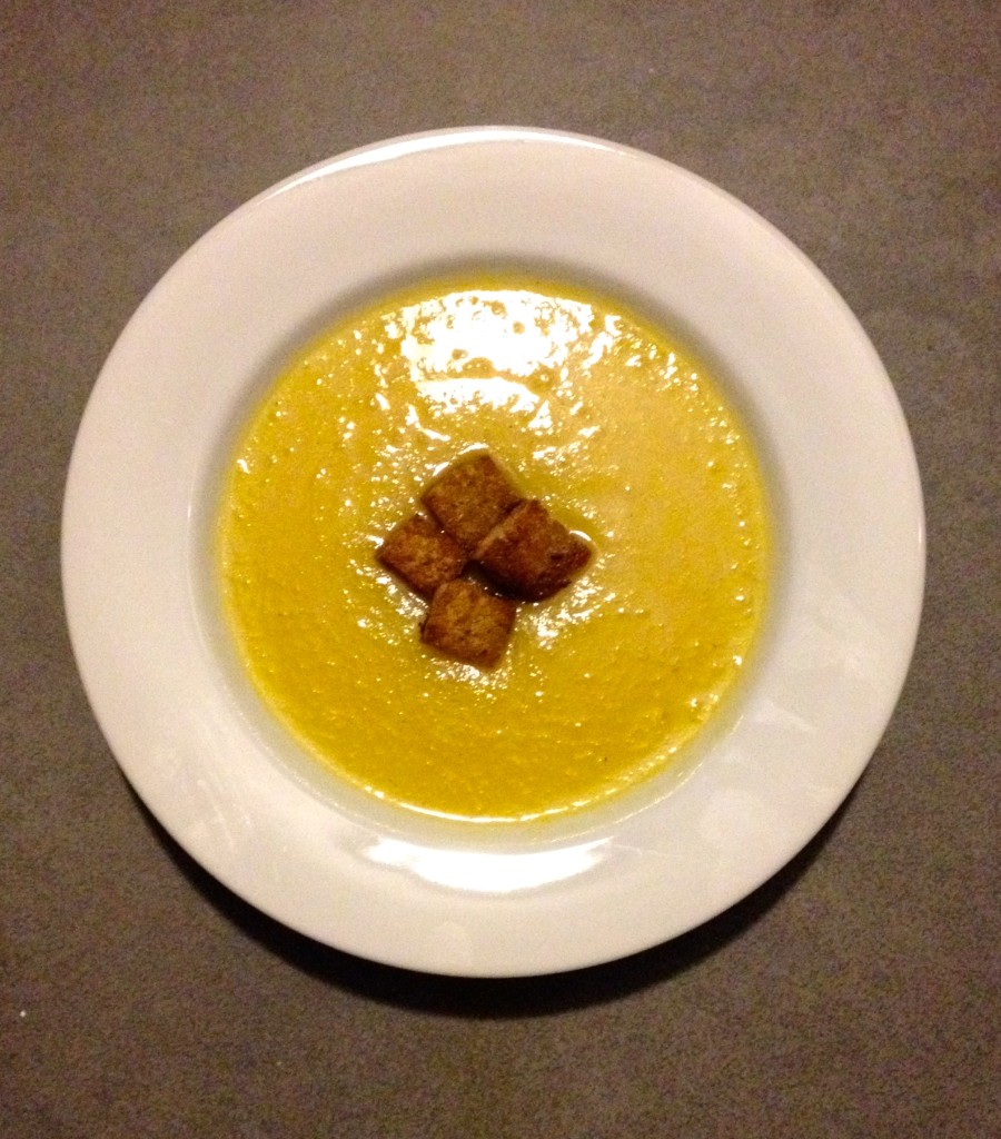 Vegan Pumpkin Potato Ginger Soup