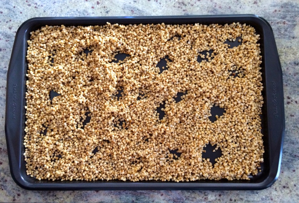 To cool cooked grains, spread them out on a baking sheet and create air pockets and other food safety facts from teenytinyfoodie.com)