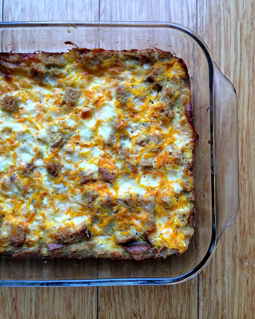 Simple Carrot Strata by teeny tiny foodie