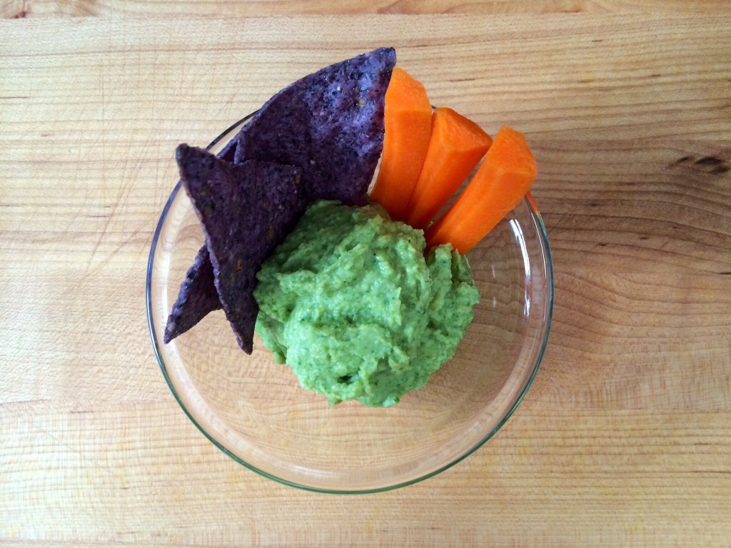 Green Hummus from teeny tiny foodie