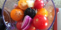 Prep for Salsa Salad Dressing from teeny tiny foodie
