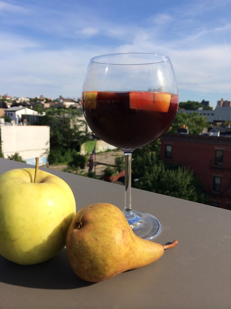 Super Simple Sangria from teeny tiny foodie