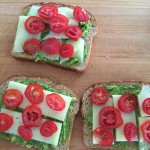 Avocado Tomato and Cheese Sandwich from teeny tiny foodie