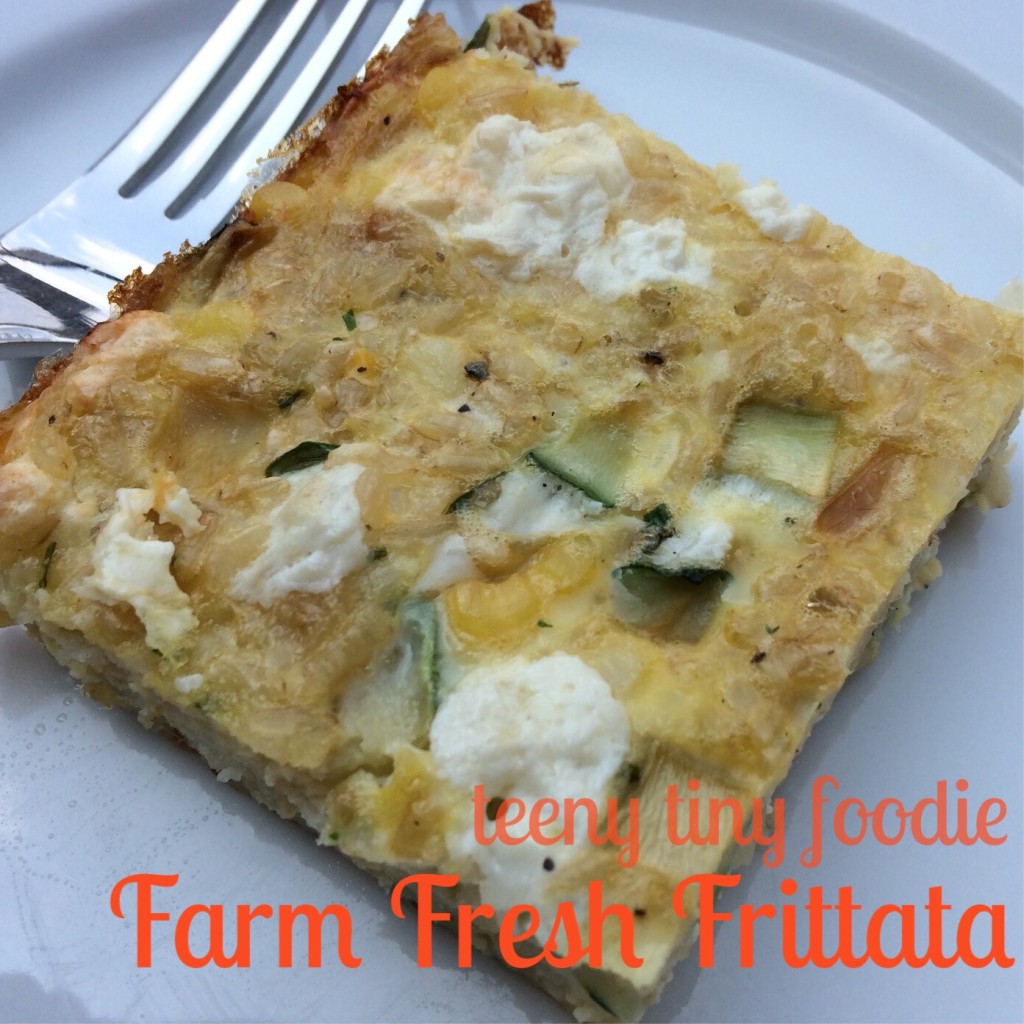 Farm Fresh Frittata from teeny tiny foodie