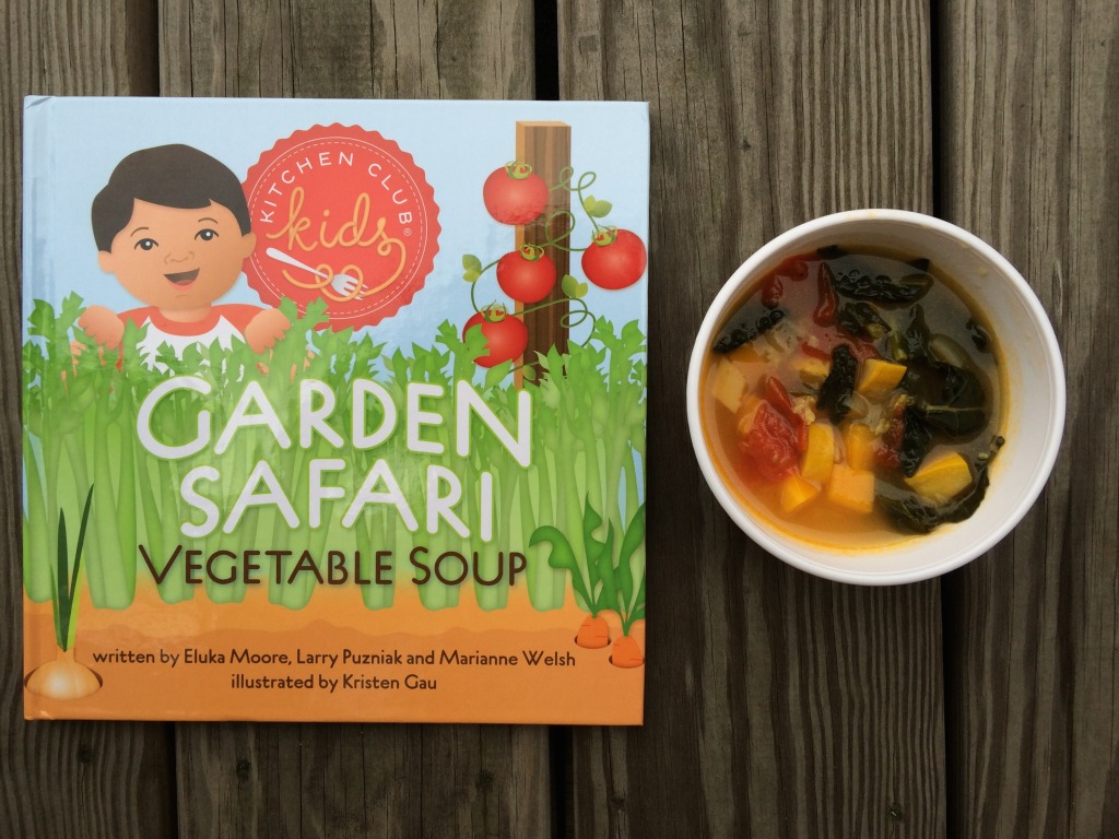 teeny tiny foodie's veggie soup inspired by the Kitchen Club Kids (from teeny tiny foodie)