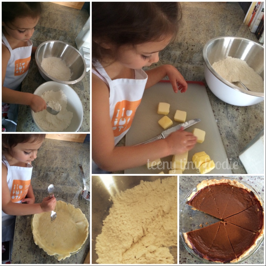 For our first #WeCookWednesday we made Cinnamon #Squash #Pie from teeny tiny foodie