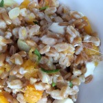 Farro with Butternut Squash from teeny tiny foodie is a delicious #vegetarian or #vegan addition to your #Thanksgiving dinner