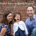 Warm Wishes from the teeny tiny foodie family to yours!