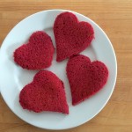 Pink Pancakes from teeny tiny foodie are a #naturally dyed #chemicalfree treat you can make for #Valentine's Day or any time you want a tasty pink treat!