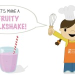 Let's Make a Fruity Milkshake: Toddler Recipe