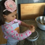 Eliana was inspired to create an impromptu video with tips about squeezing "wemons" (lemons) and the importance of a strainer. #teenytinyfoodie
