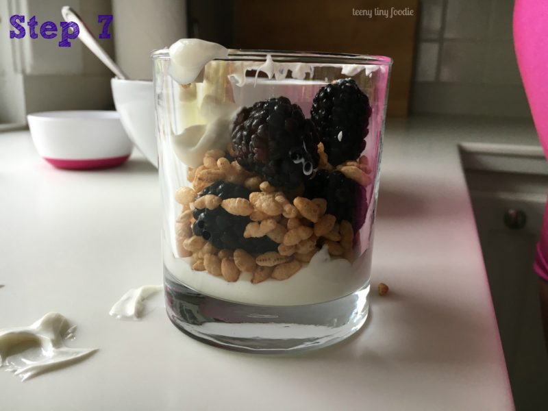 Cereal Parfaits are an easy breakfast or snack your kiddo can make alone! 